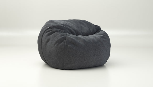 vetsak | Cover Pouf Medium - loop loop - anthracite