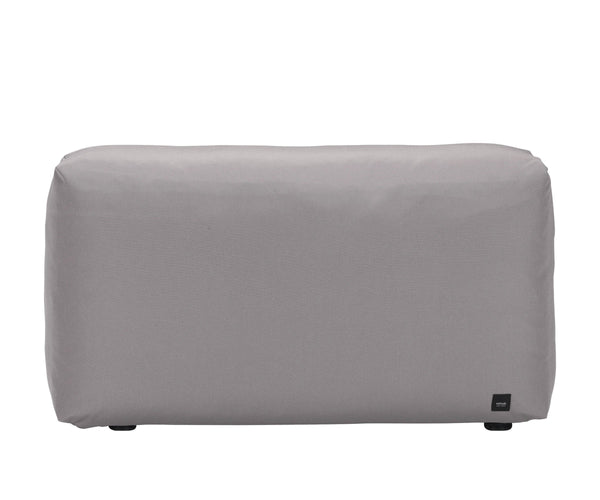 sofa side - 105x31 - outdoor - grey