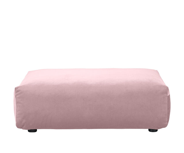 sofa seat - 105x84 - velvet - violett