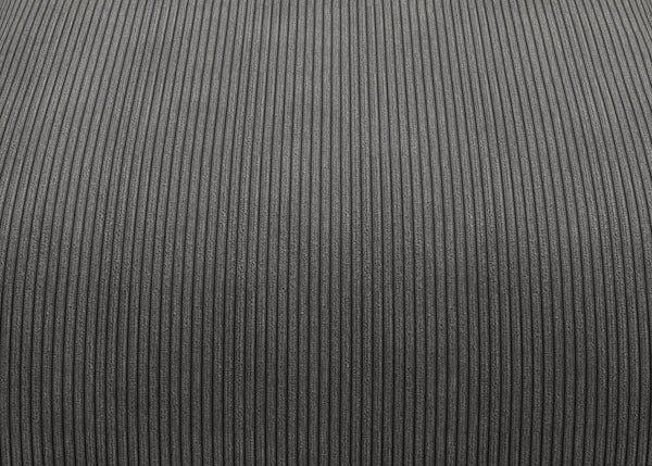 sofa seat cover - 105x105 - cord velours - dark grey