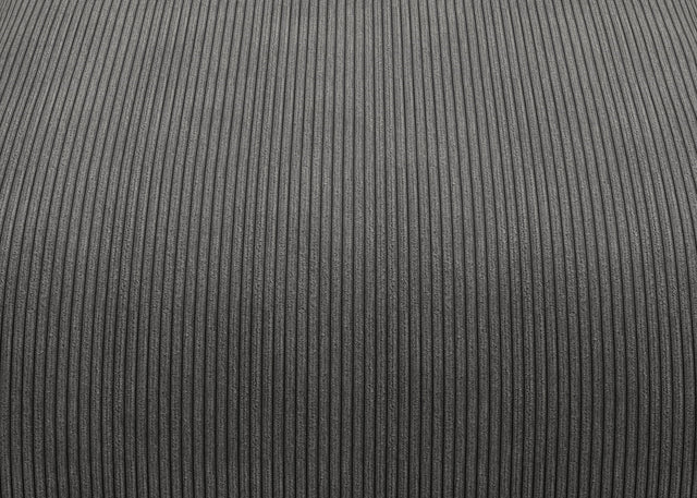 sofa seat cover 84x84 - cord velours - dark grey