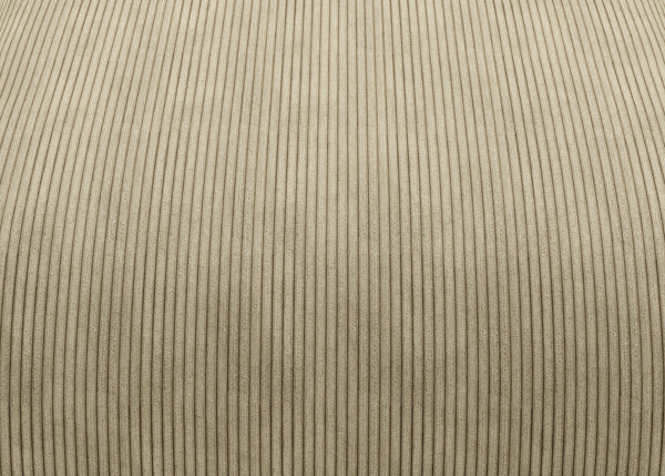 sofa seat cover - 105x105 - cord velours - khaki