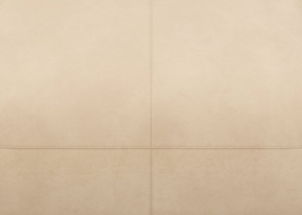 footsak cover - leather - beige