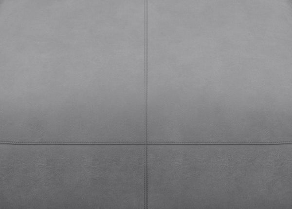 sofa seat cover - 84x84 - leather - dark grey
