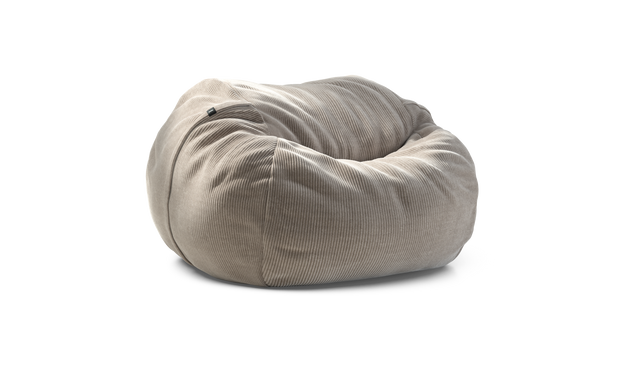 vetsak | Cover Pouf Large - Cord Velour - Platinum