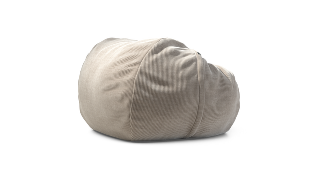 vetsak | Cover Pouf Large - Cord Velour - Platinum