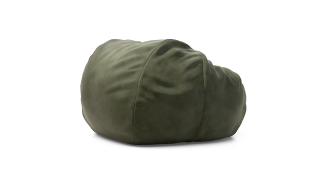 vetsak | Pouf Large - Leather - Olive