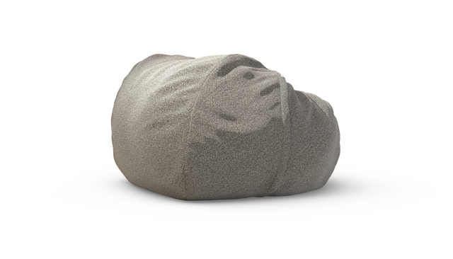 vetsak | Cover Pouf Large - Pebble - Platinum