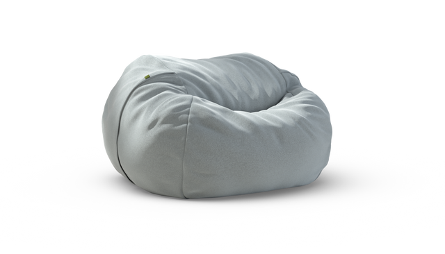 vetsak | Cover Pouf Large - Pique - Turquoise