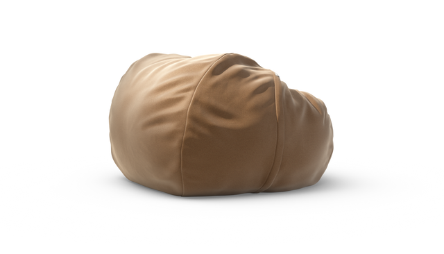 vetsak | Cover Pouf Large - Pique - Wheat