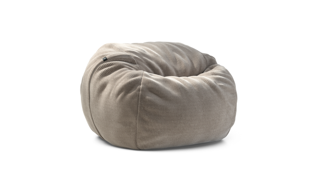 vetsak | Cover Pouf Medium - Cord Velour - Platinum