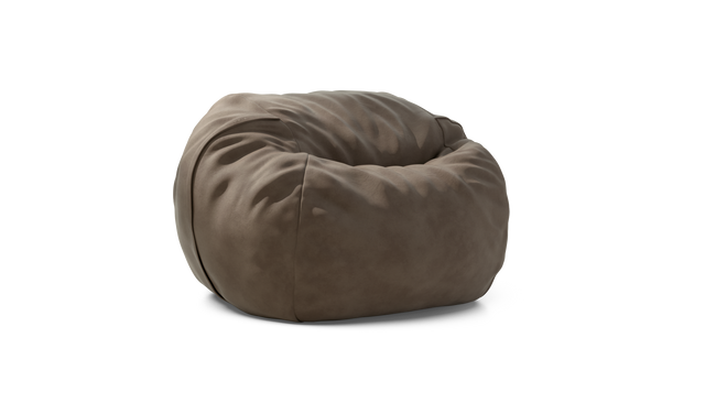 vetsak | Cover Pouf Large - Leather - Cacao
