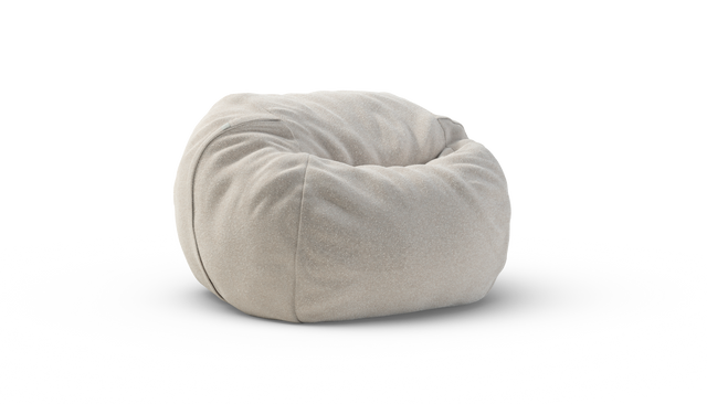 vetsak | Cover Pouf Medium - Nub - Creme