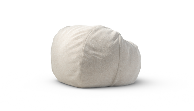 vetsak | Cover Pouf Medium - Nub - Creme
