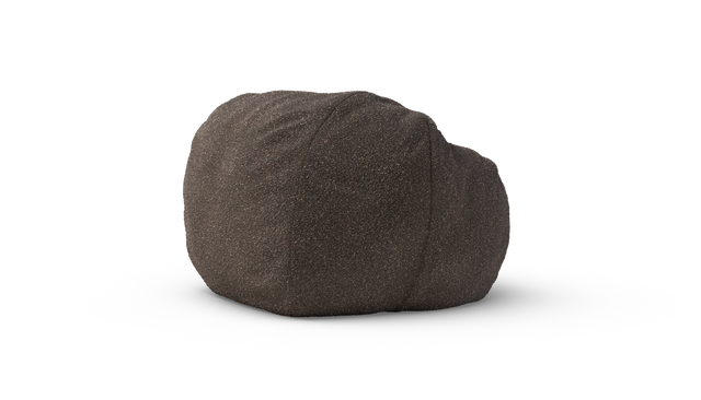 vetsak | Cover Pouf Medium - Nub - Walnut