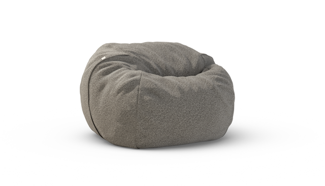 vetsak | Cover Pouf Medium - Pebble - Platinum