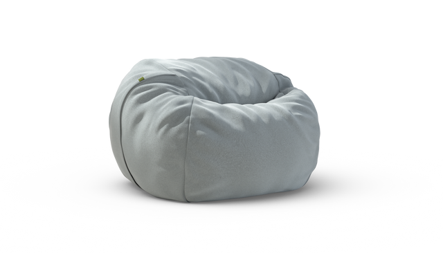 vetsak | Cover Pouf Medium - Pique - Turquoise
