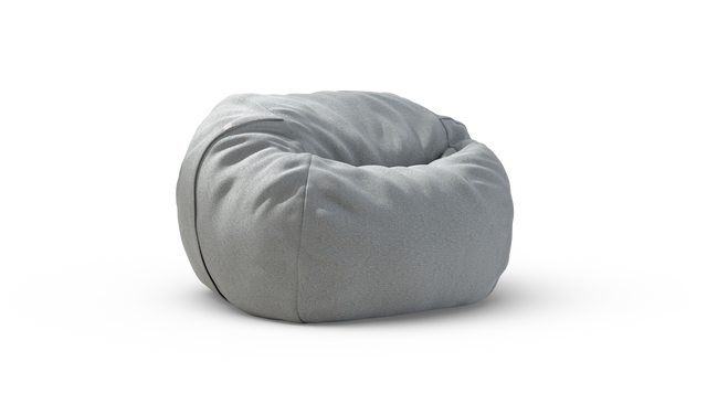 vetsak | Cover Pouf Medium - Ridge - Limestone