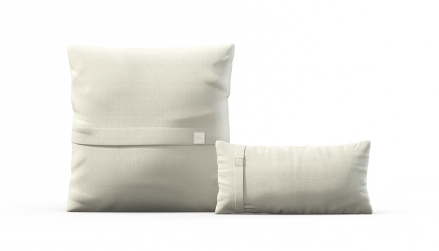 Pillow Set 1 - Pique - Creme
