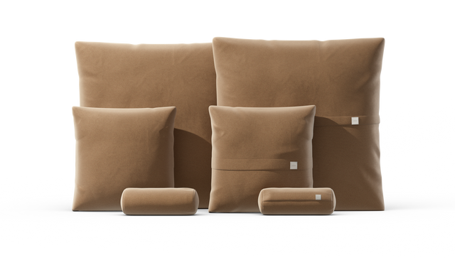 Pillow Set 3 - Pique - Wheat