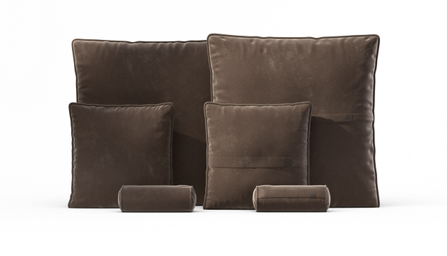 Pillow Set 3 - Suave - Espresso