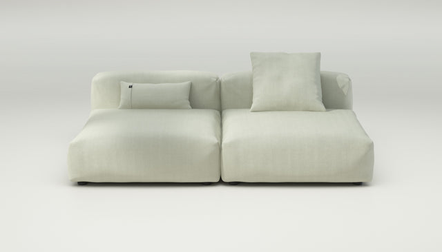vetsak | Sofa Set 01 Large - herringbone - beige | Sofa Modulable | 3.5 places