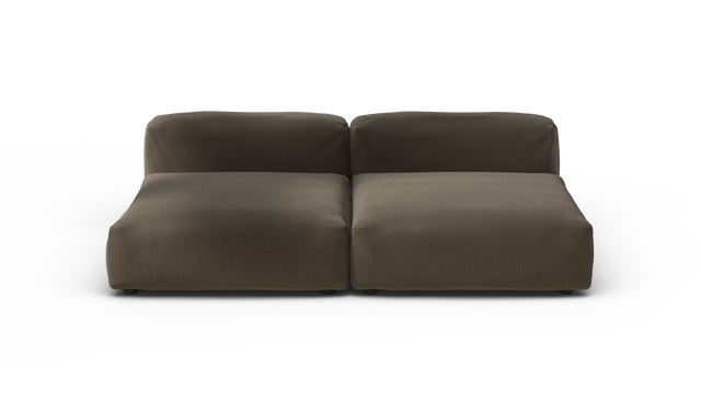 vetsak | Sofa Set 01 Large - Breeze - Brown | Sofa Modulable | 3.5 Places