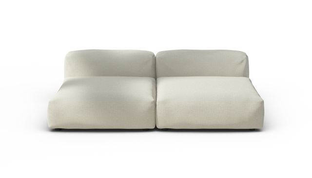 vetsak | Sofa Set 01 Large - Breeze - Ecru | Sofa Modulable | 3.5 Places