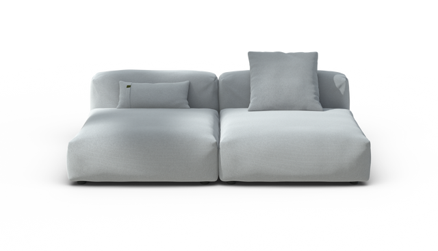 vetsak | Sofa Set 01 Large - Pique - Turquoise | Sofa Modulable | 3.5 Places