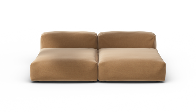 vetsak | Sofa Set 01 Large - Pique - Wheat | Sofa Modulable | 3.5 Places
