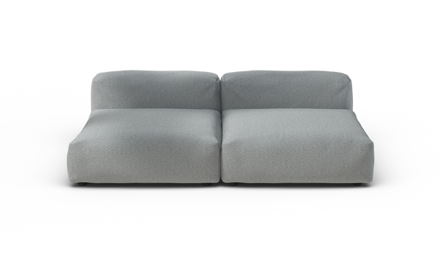 vetsak | Sofa Set 01 Large - Ridge - Limestone | Sofa Modulable | 3.5 Places