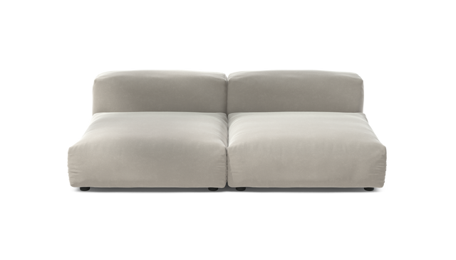 vetsak | Sofa Set 01 Large - Suave - Clay | Sofa Modulable | 3.5 Places