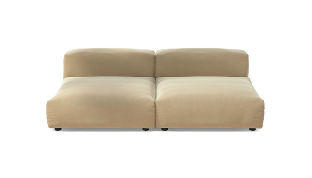 vetsak | Sofa Set 01 Large - Suave - Creme | Sofa Modulable | 3.5 Places