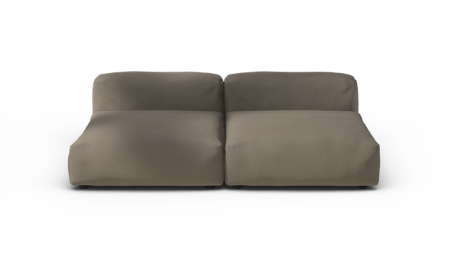 vetsak | Sofa Set 01 Large - Terrain - Driftwood | Sofa Modulable | 3.5 Places