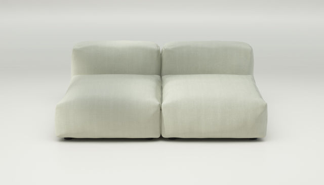 vetsak | Sofa Set 01 Medium - herringbone - beige | Sofa Modulable | 2.5 places