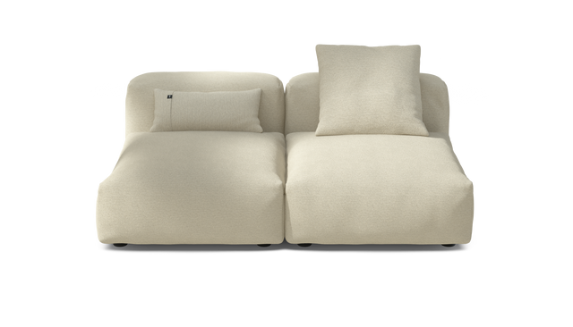 vetsak | Sofa Set 01 Medium - Loop Loop - Duna | Sofa Modulable | 2.5 Places