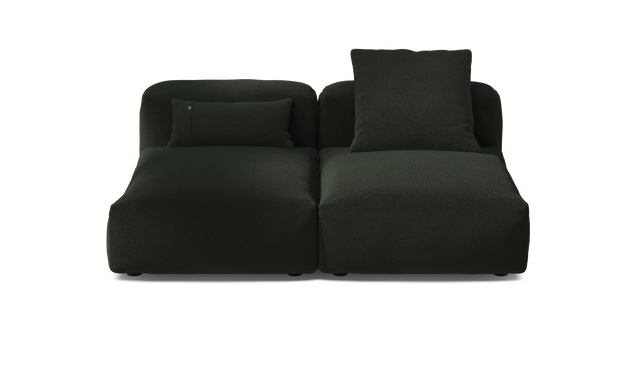 vetsak | Sofa Set 01 Medium - Loop Loop - Mousse | Sofa Modulable | 2.5 Places
