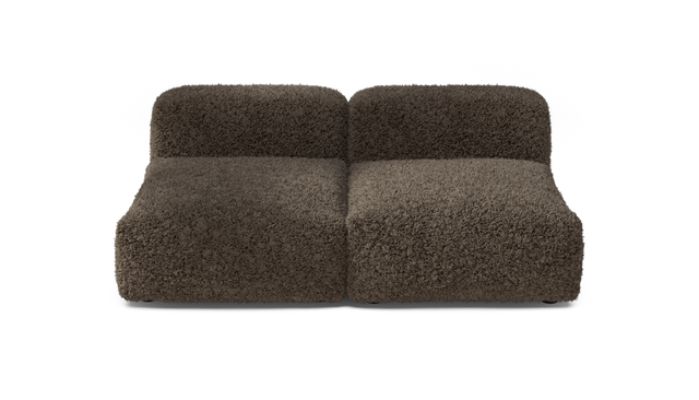 vetsak | Sofa Set 01 Medium - Doodle - Cacao | Sofa Modulable | 2.5 Places
