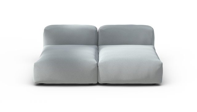 vetsak | Sofa Set 01 Medium - Pique - Turquoise | Sofa Modulable | 2.5 Places