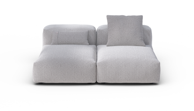 vetsak | Sofa Set 01 Medium - Ridge - Dune | Sofa Modulable | 2.5 Places