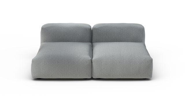 vetsak | Sofa Set 01 Medium - Ridge - Limestone | Sofa Modulable | 2.5 Places