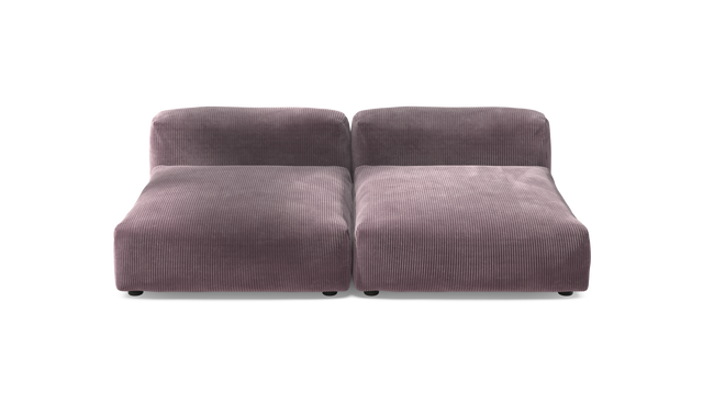 vetsak | Sofa Set 01 XLarge - Cord Velour - Blossom | Sofa Modulable | 3.5 Places