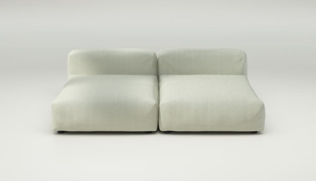 vetsak | Sofa Set 01 XLarge - herringbone - beige | Sofa Modulable | 3.5 places