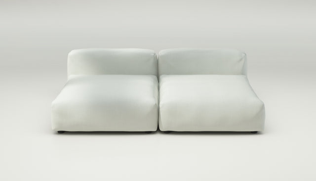 vetsak | Sofa Set 01 XLarge - herringbone - creme | Sofa Modulable | 3.5 places