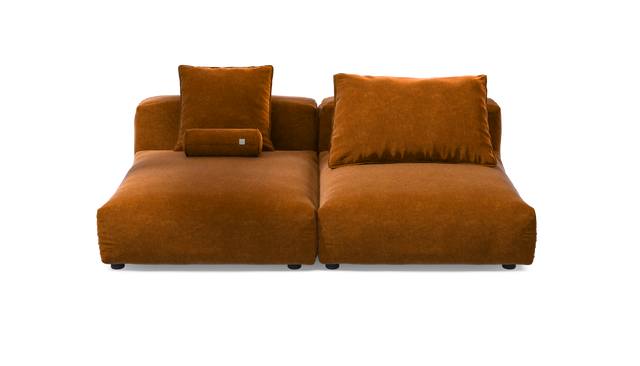 vetsak | Sofa Set 01 XLarge - Suave - Honey | Sofa Modulable | 3.5 Places