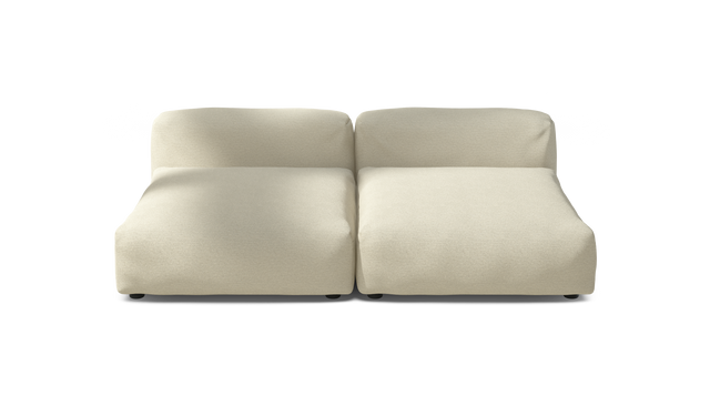 vetsak | Sofa Set 01 XLarge - Loop Loop - Duna | Sofa Modulable | 3.5 Places
