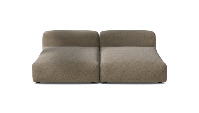 vetsak | Sofa Set 01 XLarge - Loop Loop - Taupe | Sofa Modulable | 3.5 Places