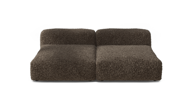 vetsak | Sofa Set 01 XLarge - Doodle - Cacao | Sofa Modulable | 3.5 Places