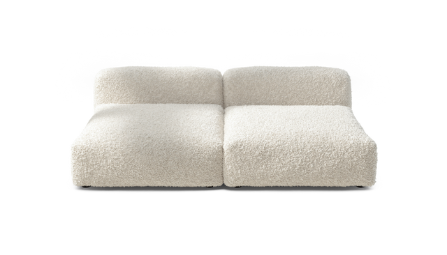 vetsak | Sofa Set 01 XLarge - Doodle - Creme | Sofa Modulable | 3.5 Places
