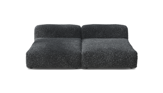 vetsak | Sofa Set 01 XLarge - Doodle - Dark Grey | Sofa Modulable | 3.5 Places